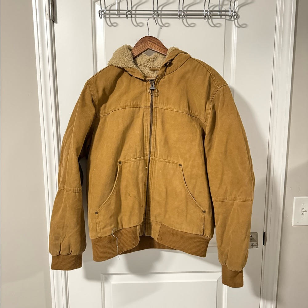 GH Bass canvas, Sherpa lined work jacket.